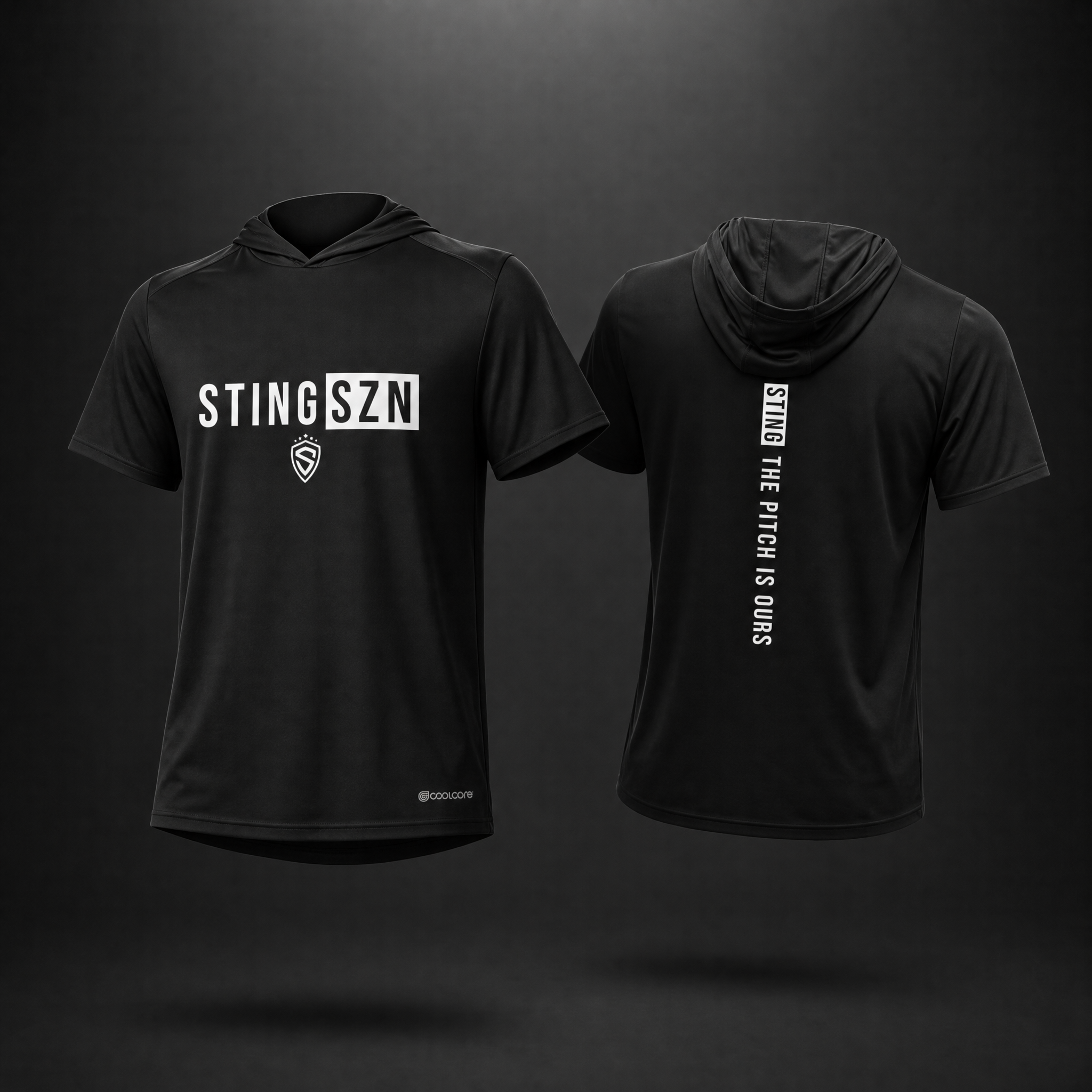Sting SZN | Pitch Is Ours Coolcore Hoodie  | Black